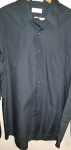 Van Heusen Poplin button front